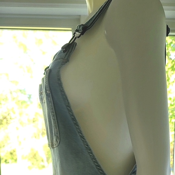 Gap Short Denim Overalls Size XS - Picture 4 of 14